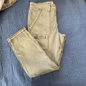 Anthropologie! Super soft army green pants!